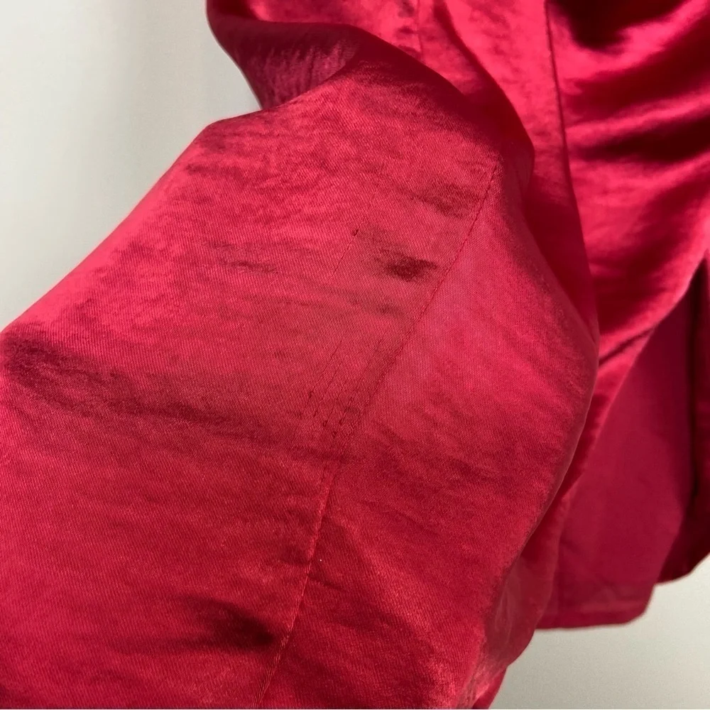 Lovers and Friends Renata Midi Dress in Cherry Red S